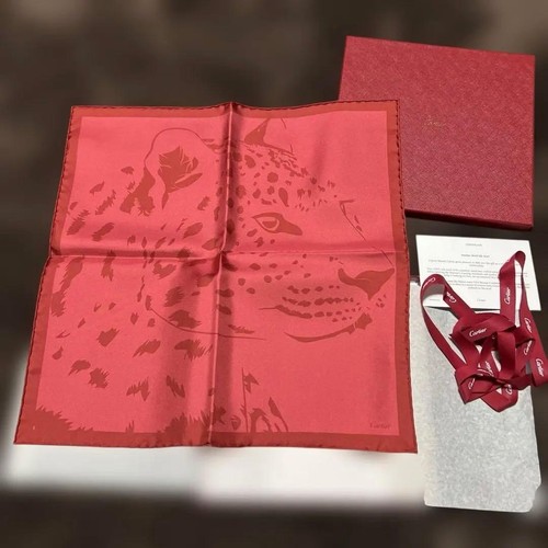 Cartier panthere red silk - panthere,
