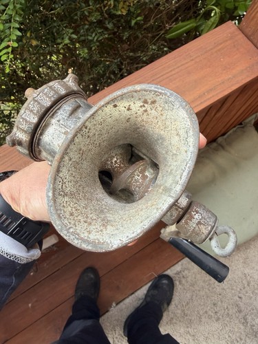 Vintage spong meat mincer - spong,