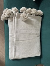 Moroccan Pom Pom Blanket Hand Made
