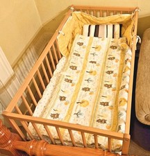 Pine Cot Bed With Mattress, 18 Months To 4 Years