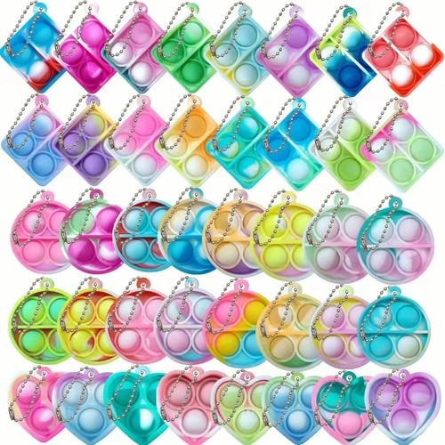 Mini pop keychain fidget toys - pop,