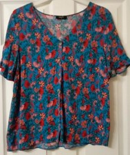 Matalan Papaya Blue & Red