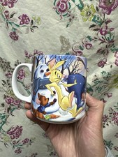 DISNEY STORE POOH CHRISTMAS CLASSICS MUG TIGGER RABBIT 2003 VERY RARE