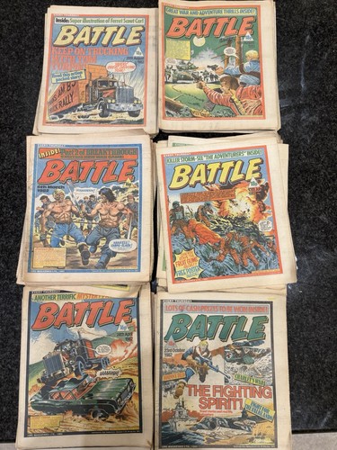 Battle comics all 52 - battle,