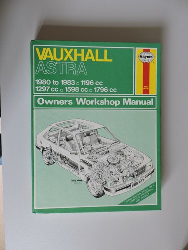 Vauxhall astra haynes - vauxhall, manual