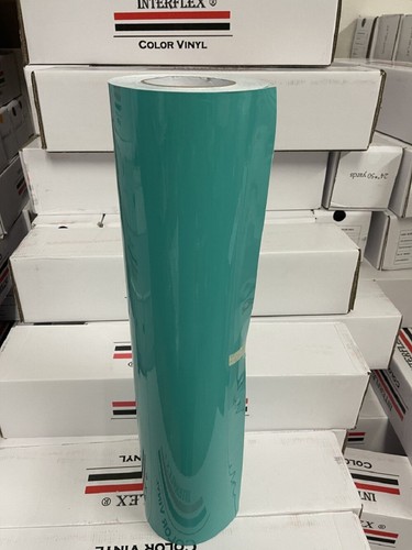 Roll green glossy vinyl - glossy, "