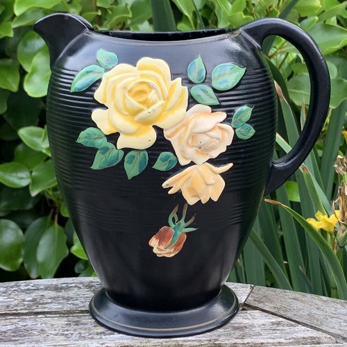 Vtg 1930s floral roses - 1930s,