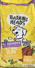 Barking Heads Dry Food All Hounder Adult, Fat Dog Slim Complete 12kg Chicken Dam