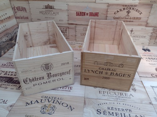 Wooden wine box crate - crate, ~