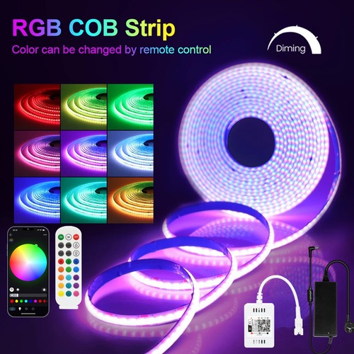 10m rgb cob led light - rgb,