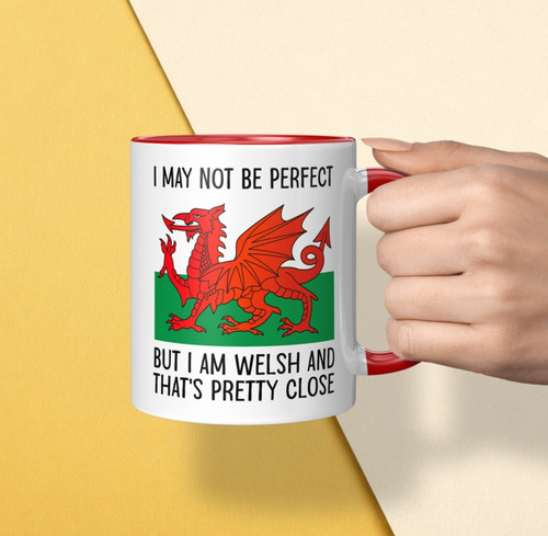 Welsh pride mug coaster - pride, &