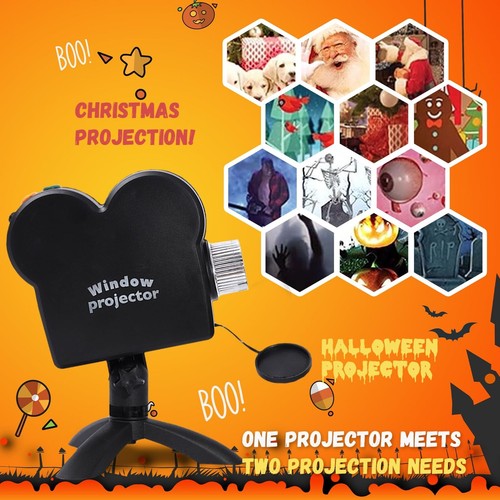 Halloween window projector - halloween,