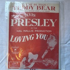 Elvis Presley Teddy Bear Sheet