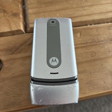 Motorola W377 Flip Mobile Phone Silver Spares And Repairs