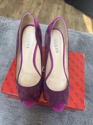 Purple peep toe designer - purple,
