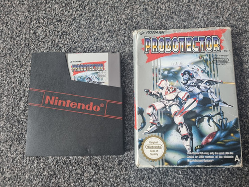 Probotector nintendo nes boxed - probotector,