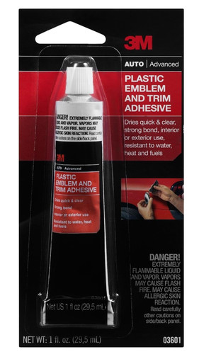 Plastic emblem and trim - 3m,