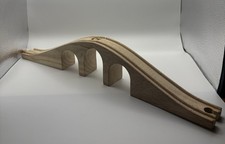 Wooden Railway Viaduct Bridge