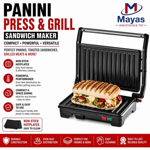 Panini press grill sandwich - panini, &