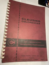 Clausing Colchester Lathe