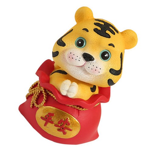 1pc garden tiger - tiger, shape