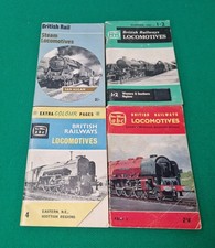 4 x Vintage 1960s Ian Allan ABC British Railways Locomotives Books  Ephemera A/F