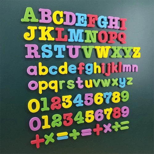 Magnetic alphabet letters - magnetic,