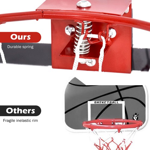 Door mounted mini - door, basketball