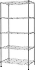 5 Tier Metal Wire Shelving