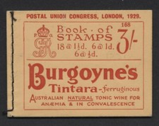 1929 3/- POSTAL UNION CONGRESS