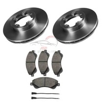 FOR FORD TRANSIT MK7 2.2 FWD FRONT BRAKE DISCS AND PADS 06 TO 14 PREMIUM QUALITY