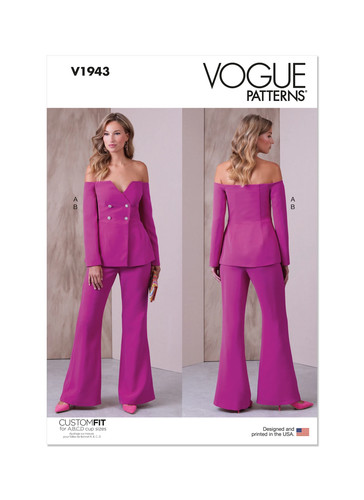 Vogue patterns v1943 - v1943, jacket