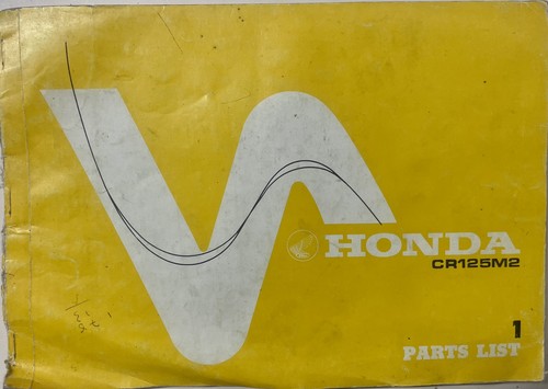 Original factory honda cr125 - factory,