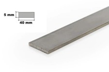 1m Stainless Steel Flat Bar