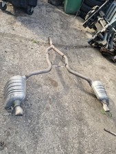 Mercedes E350d 2014 Back Box Exhaust  . Silencer Back Exhaust