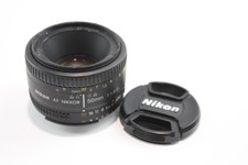 Vintage Nikon AF Nikkor 50mm F/1.8 D Autofocus Camera Lens