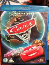 Cars 2 Blu-Ray (2011) John Lasseter cert U Rental 