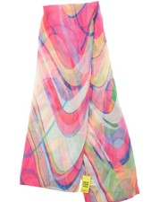 Oliver Bonas Women's Scarf Multi 100% Polyester Rectangle Scarf