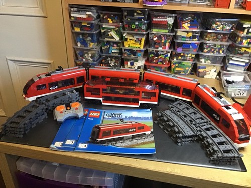 Lego city passenger traiin - passenger,