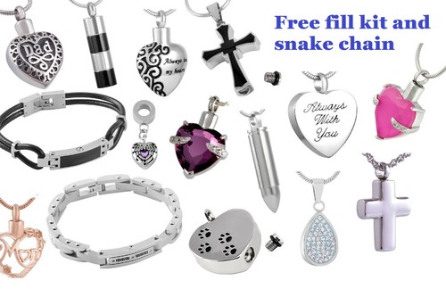 Memorial cremation jewellery - cremation,