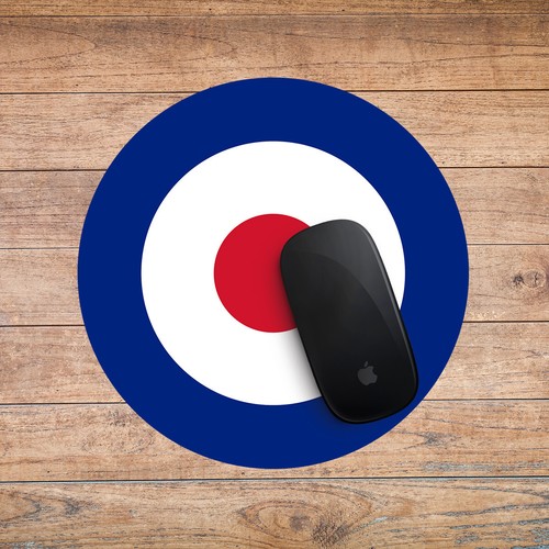 Mod round mouse - round, mat
