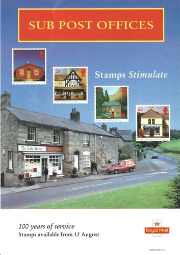 1997 sub post offices - sub-post,