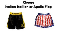 Rocky Balboa Boxing Halloween Cosplay Costume Replica Shorts Trunks