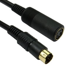 SVHS S-Video 4 Pin Mini DIN