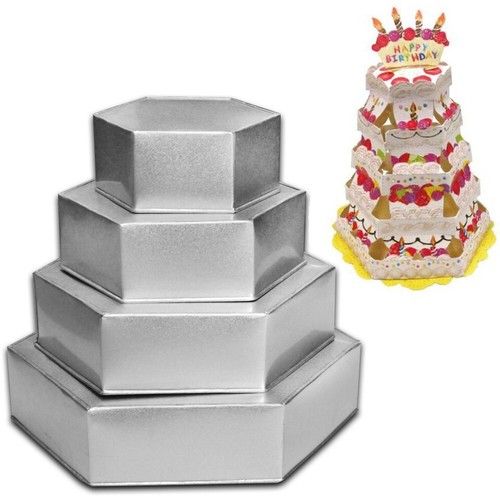 Tier hexagon multi layer - 4,