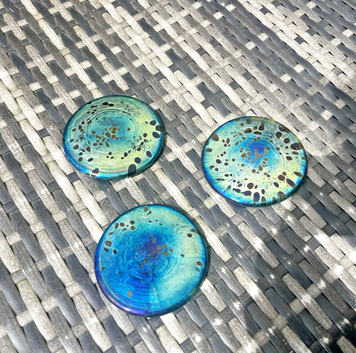 Vintage iridescent alum bay - 3,