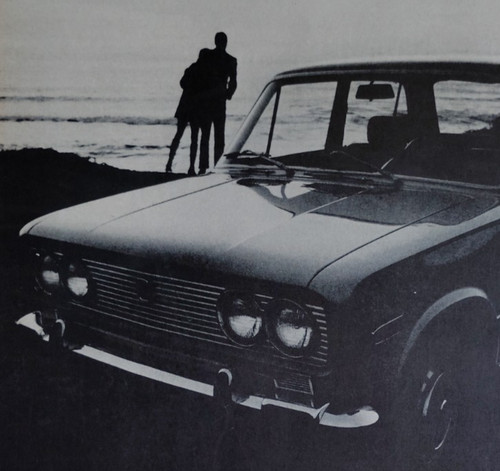 Vintage 1970 fiat 124 - vintage,