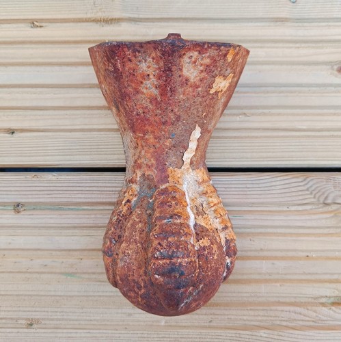 Antique cast iron ball - ball, &