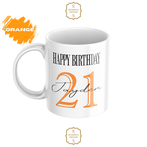 Personalised 18th 21st 25th