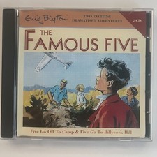 Five Go Off to Camp AND Five Go to Billycock Hill (Famous Five) CDs Enid Blyton
